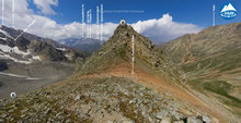  Хребет Чирх, перевал Короткий ложный / Gebi gorge, Chirch Ridge, Short False Pass 