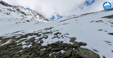  Тропа на перевал Геолог, 3200м / the path to the Geologist Pass 