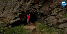 Пещера в нижней части ущелья Фарсильдон / Cave at the bottom of the Farsildon Gorge 
