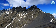  Ущелье Цазиу, северное плечо пика Северный / Gorge Tsaziu, North shoulder of North Peak 