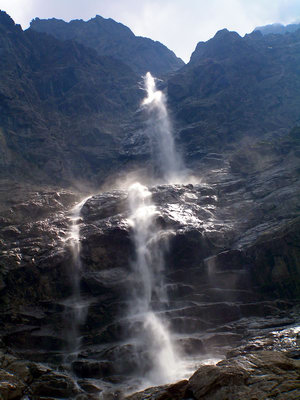 водопады Мидаграбинского ущелья