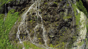водопады Куртатинского ущелья