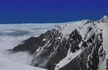 Панорама с вершины г.Сырхубарзонд / North Ossetia. The view from the top of Syrhubarzond
